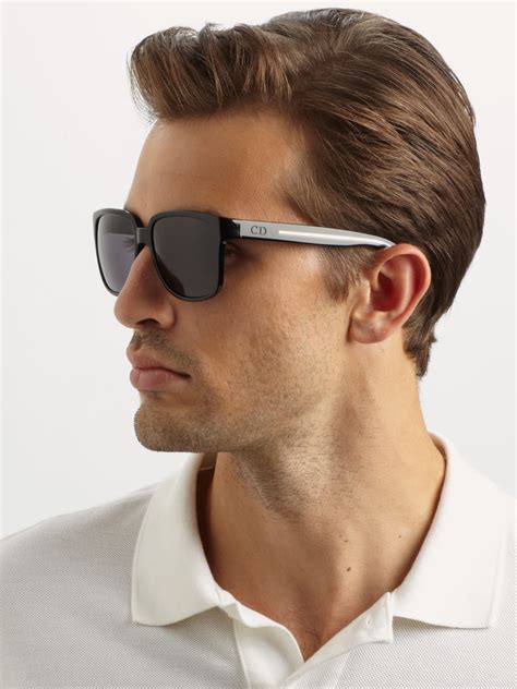 dior homme black tie sunglasses